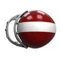 Old American Football Helmet Royalty Free Stock Photo