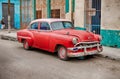 Old American Iron On The Streets Of Regla Royalty Free Stock Photo