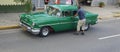 Old American Opel. Cuba. Varadero.