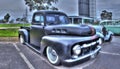 Old American pick up truck