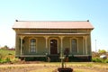 Old american victorian porch Royalty Free Stock Photo