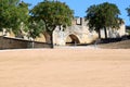 The old Amoreira Aqueduct of Elvas, Portugal