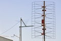 Old analog antenna Royalty Free Stock Photo