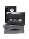 Old analog video cassettes hi8 v8
