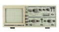 Old analogue oscilloscope Royalty Free Stock Photo