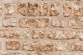Old ancient brick wall grunge texture Royalty Free Stock Photo