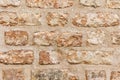 Old ancient brick wall grunge texture Royalty Free Stock Photo