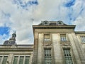 The old ancient building in the old district of Lyon, Lyon old town, France