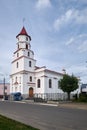 Old catholic church of the Nativity of the Blessed Virgin Mary in Borisov, Minsk region, Belarus Royalty Free Stock Photo