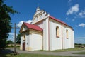 Old ancient church of Saint George in Kremyanitsa, Grodno region, Belarus