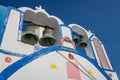 Old ancient church in Santorini, Greece. Royalty Free Stock Photo