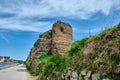 Old and ancient city wall in nicaea iznik Bursa