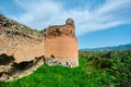 Old and ancient city wall in nicaea iznik Bursa