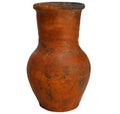 Old ancient crock for foodstuffs Royalty Free Stock Photo