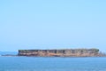 An Old Ancient Fort on an Island in Sea - Suvarnadurga Fort Royalty Free Stock Photo