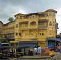 Old ancient building of Balaji temple on ghat area of Nashik