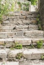 Old ancient stone stairs Royalty Free Stock Photo