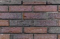 Old ancient textured red brick wall.Texture.photo background