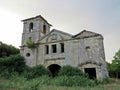 Old antique abandoned convent Royalty Free Stock Photo