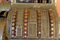 Old antique cash register till Royalty Free Stock Photo