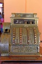 Old antique cash register till Royalty Free Stock Photo