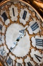 Old antique clock Royalty Free Stock Photo