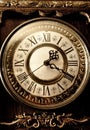 Old antique clock Royalty Free Stock Photo