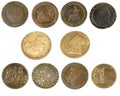 Old Antique Coins and Sovereigns