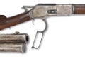 Old Antique Cowboy Rifle Royalty Free Stock Photo