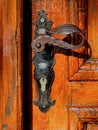 Old antique door handle