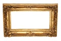 Old antique gold frame Royalty Free Stock Photo