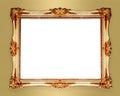 Old antique gold frame