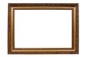 Old antique gold frame