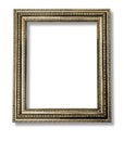 Old Antique gold frame Royalty Free Stock Photo