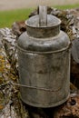 An old metal water container Royalty Free Stock Photo