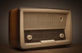 Old antique radio Royalty Free Stock Photo