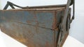 Old antique rusted toolbox 3