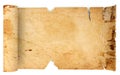 Old antique scroll paper Royalty Free Stock Photo