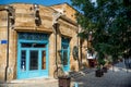 Old antique shop at popular tourist Arasta street. Nicosia, Cyprus Royalty Free Stock Photo