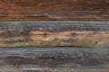 Old antique unpainted wooden logs wall texture