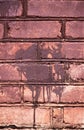 Old antique vintage brick wall Royalty Free Stock Photo