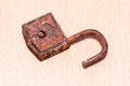 Old Antique Vintage Padlock Royalty Free Stock Photo