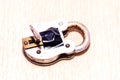 Old Antique Vintage Padlock Royalty Free Stock Photo