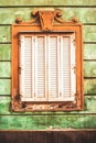 Old Antique Window Retro Toned