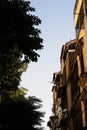 an old apartment block in Hanoi