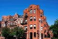 An old apartment building in Boston Royalty Free Stock Photo