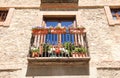 Old apartment building cityscape Segovia Spain Royalty Free Stock Photo