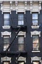 Old apartment building Manhattan, New York Royalty Free Stock Photo