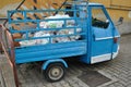 Old ape piaggio. Royalty Free Stock Photo