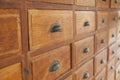 old apothecary cabinet Royalty Free Stock Photo